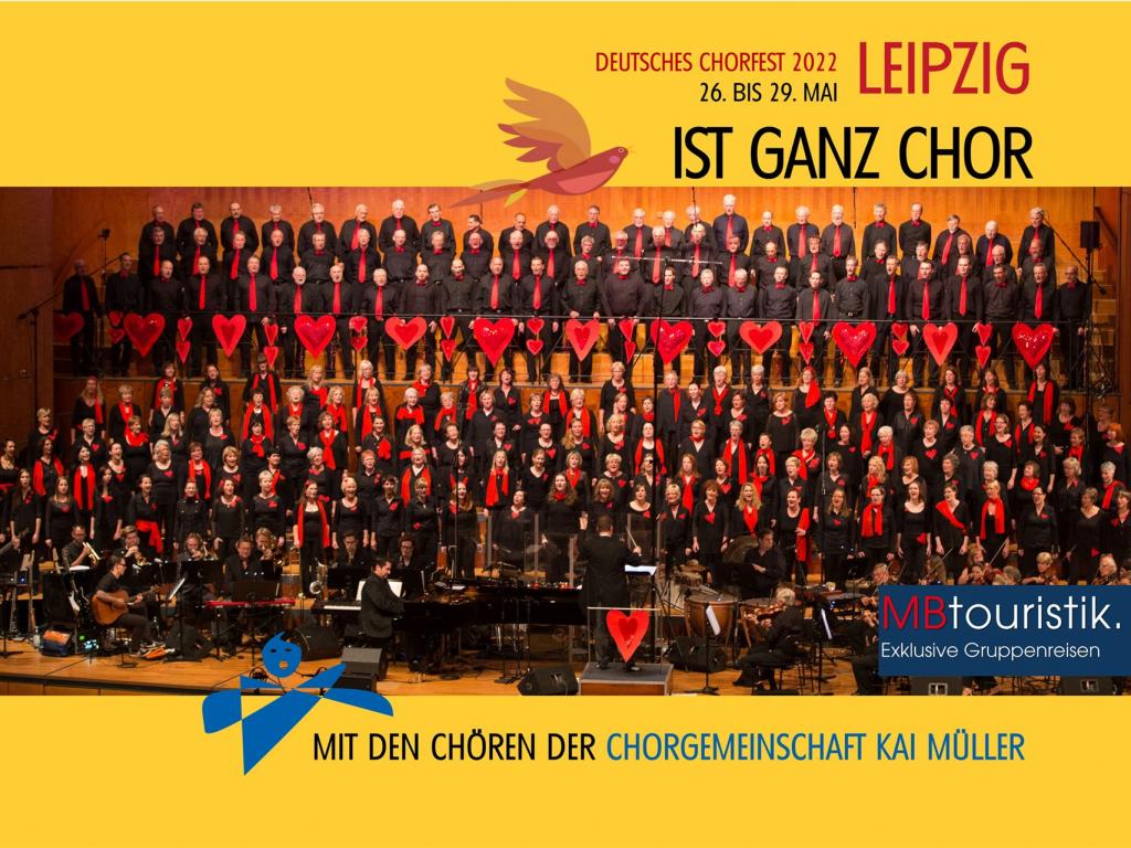 Chorreise zum Chorfest in Leipzig